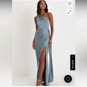 Lulu’s One-Shoulder Dress